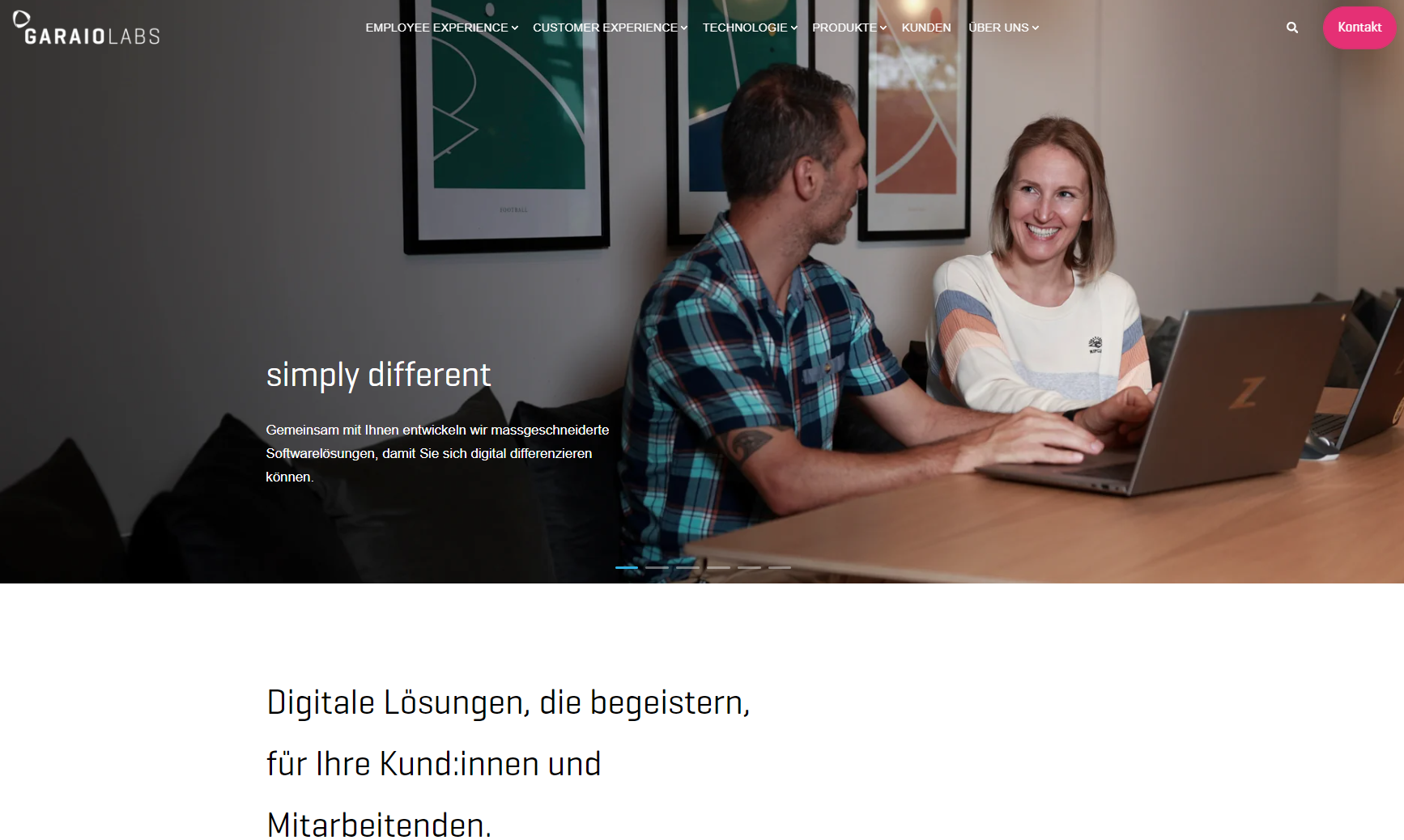 GARAIO AG Digitale Produkte und Services, die begeistern.